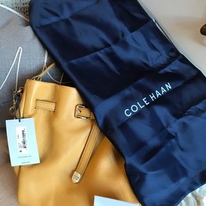 Cole Haan Leather Hobo New, handbag purse